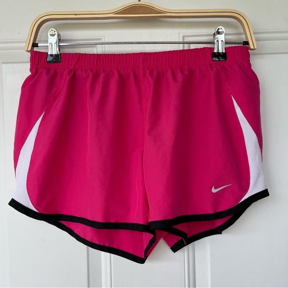 Nike Pants - •Nike• Bright Pink Running Shorts with Briefs - Size Medium
